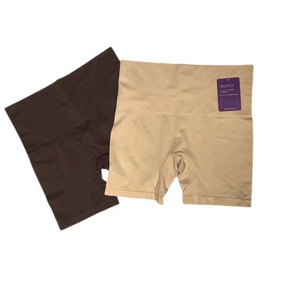 Yummie 2 pk Seamless Shaping Shortie MEDIUM/LARGE